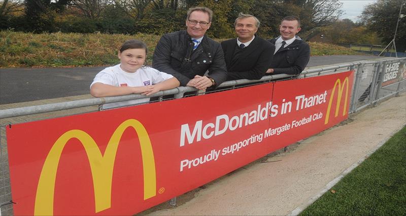McDonalds support Margate FC